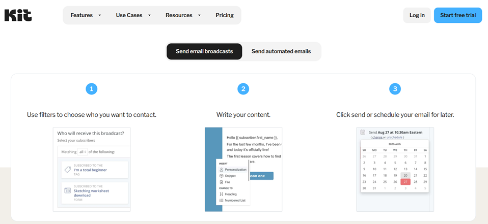 Best Email Marketing Platforms You Should Be Using 16 ConcertKit