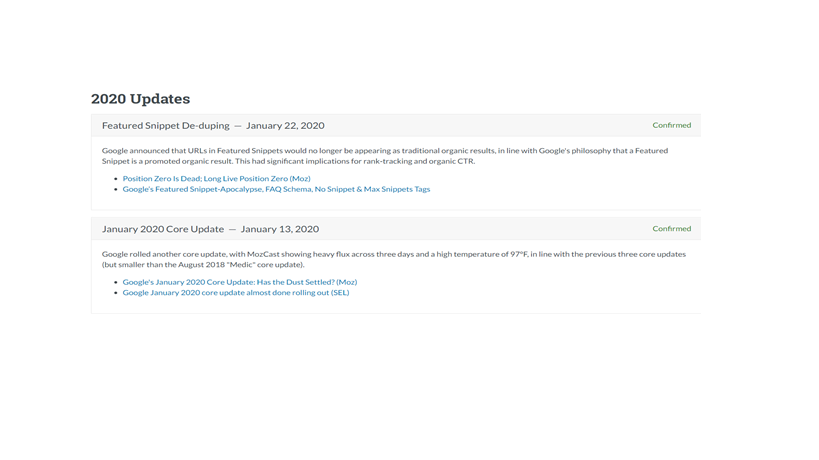 Be Aware of Google’s Algorithm Updates