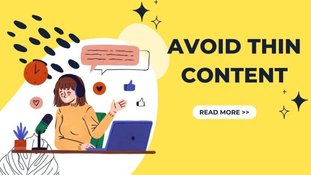 Thin content