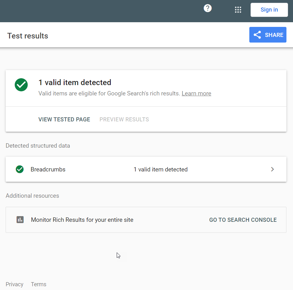 Learn How to Add Schema Markup to Your WordPress Website 25 Test the Schema Markup Results