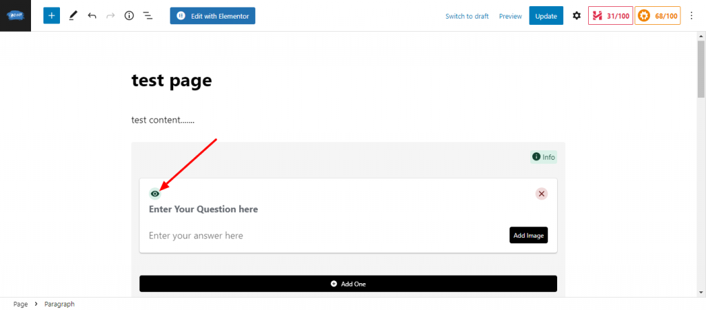 Learn How to Add FAQ Schema to Your WordPress Website 14 Test Page FAQ Schema of WordPress Website