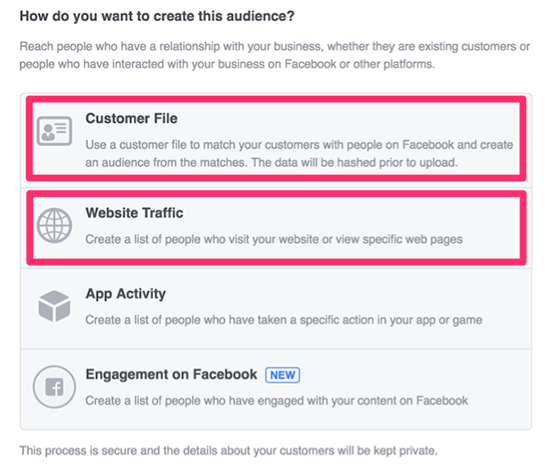 Create Audience