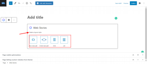 Learn How to Create Google Web Stories for WordPress 11 Latest Stories and Selected Stories embedding choices