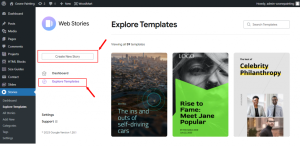 Learn How to Create Google Web Stories for WordPress 3 Web Story Templates