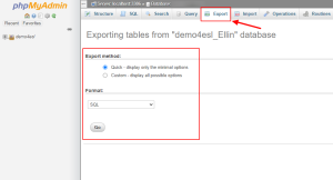 Learn How to Back Up Your WordPress Website: With or Without a Plugin 12 PHPMYADMIN Export a WordPress Database