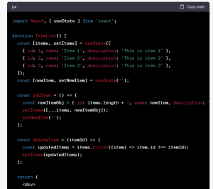 Chatgpt More Complex Example